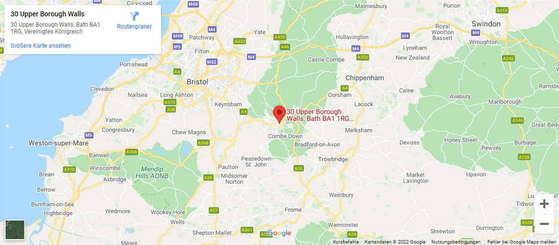 map oska bath