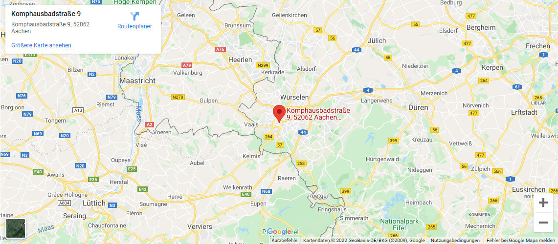map oska aachen