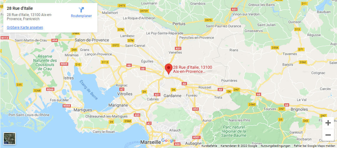 map oska aix-en-provence