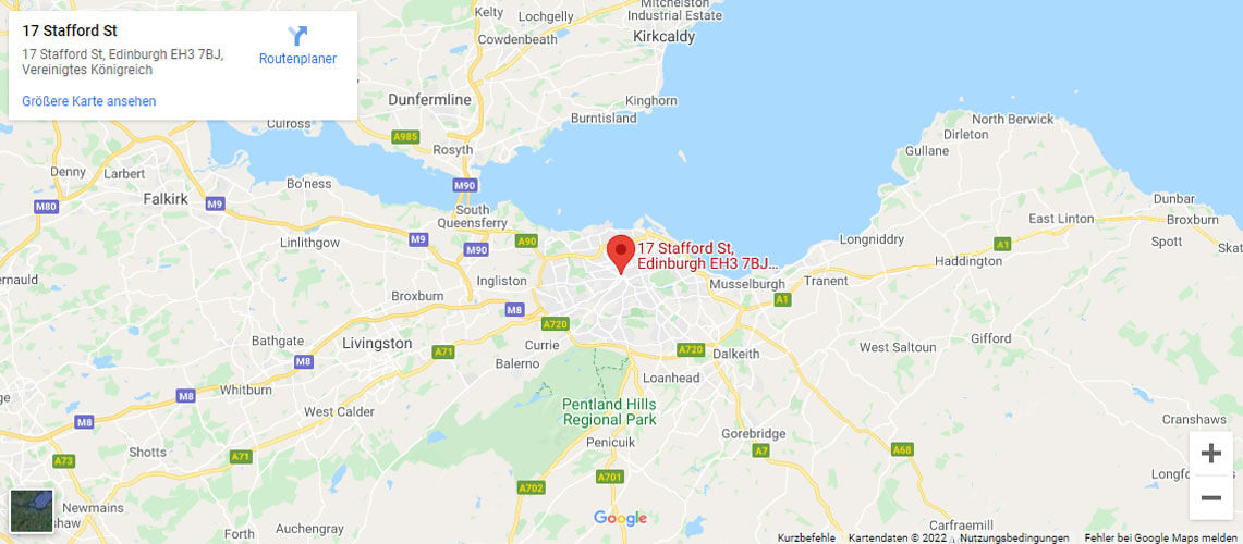 map oska edinburgh