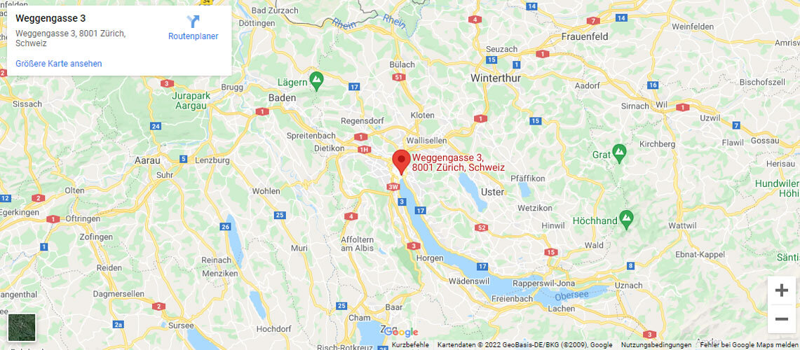 map oska zurich