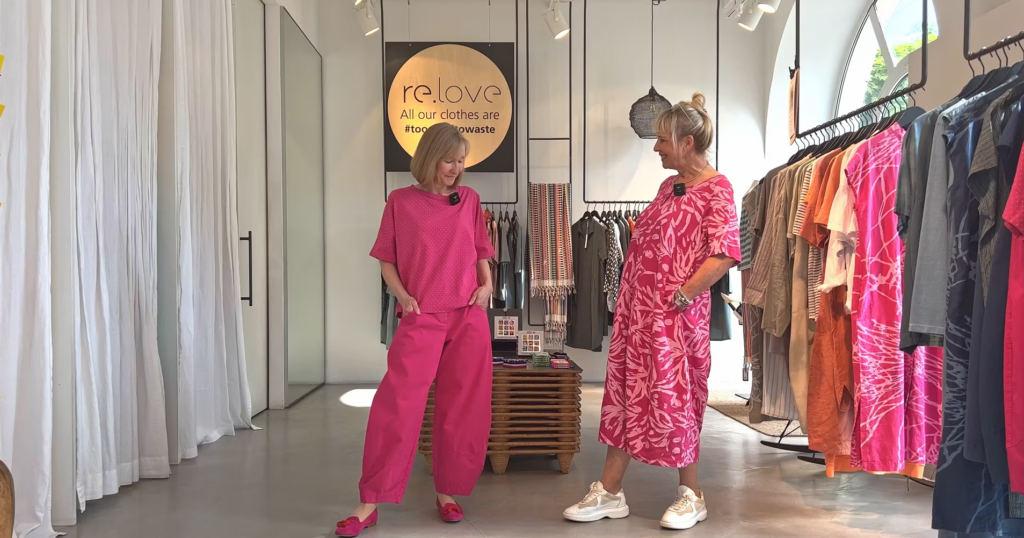 screenshot video upcycling magenta